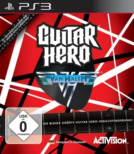 Guitar Hero: Van Halen - Das ultimative Musikspiel - Spiele die größten Hits von Van Halen und erlebe mit Freunden unvergessliche Rockmomente in diesem aufregenden Game.