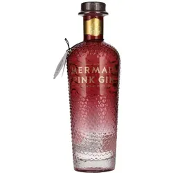 Mermaid Pink Gin - Erdbeer-Gin von der Isle of Wight, aromatisch und frisch, perfekt für fruchtige Cocktails. Ideal für Genießer und besondere Anlässe.