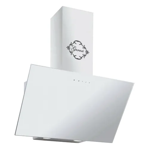 GURARI Kopffreihaube GCH 286 WH 6 Prime – 60cm Wandhaube mit 1000m³/h - Moderne Dunstabzugshaube in eleganter Weißglas-Optik. Mit kraftvollem 1000m³/h Motor und intuitiver Sensorsteuerung für optimale Luftzirkulation in Ihrer Küche.