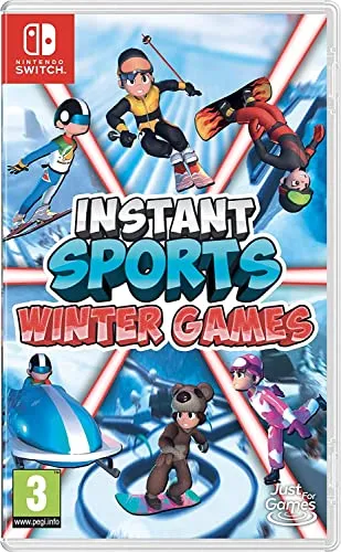 Instant Sports Winter Games für Nintendo Switch - Erlebe 7 aufregende Wintersportarten auf der Nintendo Switch! Sammle Gegenstände und gestalte deinen Charakter in einer wunderschönen, verschneiten Umgebung.