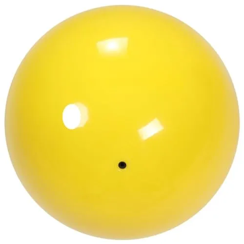 TOGU 430403 Unisex – Erwachsene Gymnastikball 300g Standard Unlackiert, Gelb, 16
