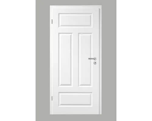Pertura Zimmertür Pila 04Q weiß lackiert (ähnlich RAL 9010) 73,5x198,5 cm Links
