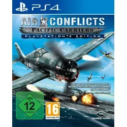 Air Conflicts: Pacific Carriers - Atemberaubende Luftschlachten - Games – Erleben Sie den Pazifikkrieg in historischen Schlachten mit 18 berühmten Flugzeugen und packenden Multiplayer-Modi auf der PlayStation 4.