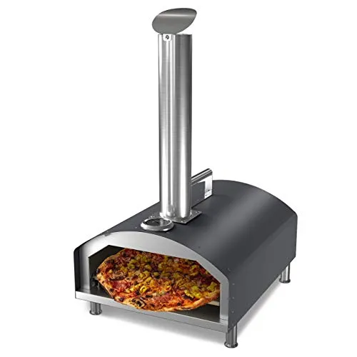 ACTIVA Pizzaofen Pellet - Der perfekte Pizzaofen für Grillliebhaber - Haushaltsgroßgeräte - Genießen Sie authentische Pizza mit dem ACTIVA Pellet Pizzaofen, der mit Holzpellets betrieben wird und für ein unvergleichliches Aroma sorgt.