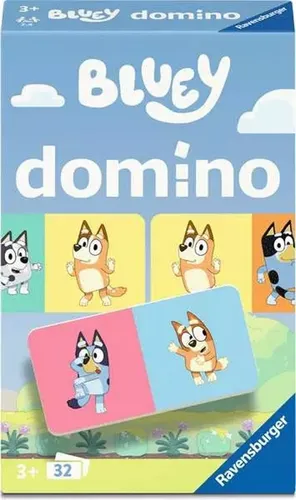 Bluey Domino - Reisespiel Mitbringspiel von Ravensburger