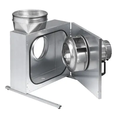 Helios MBD 225/4 EX Megabox - 3-Phasen Radial-Ventilator - Lüftungstechnik für explosionsgefährdete Bereiche, geräuschgekapselt mit EX-Zertifizierung und hohem Volumenstrom von 2770 m³/h für sichere und effiziente Luftzirkulation.