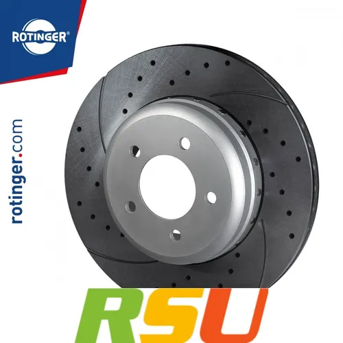 Rotinger Bremsscheibe GRAPHITE DRILLED & SLOTTED PLUS RT 71013HP-GL T5 - Bremsscheiben mit innovativem Graphite-Design, bieten verbesserte Kühlung und Bremsleistung für sportliches Fahren.