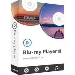 Aiseesoft Blu-ray Player für Windows - Videobearbeitungssoftware: Hochwertiges Abspielen von Blu-rays, DVDs und 4K-Videos auf Ihrem PC in exzellenter Bild- und Tonqualität.