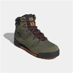 adidas Herren Terrex Snowpitch Cold.RDY Wanderschuhe - Olive Strata/Bronze Strata/Orange, 43 1/3 EU - Wanderschuhe mit COLD.RDY Technologie für optimale Wärme und wasserabweisendem Finish. Ideal für kalte und nasse Bedingungen, leicht und umweltfreundlich.