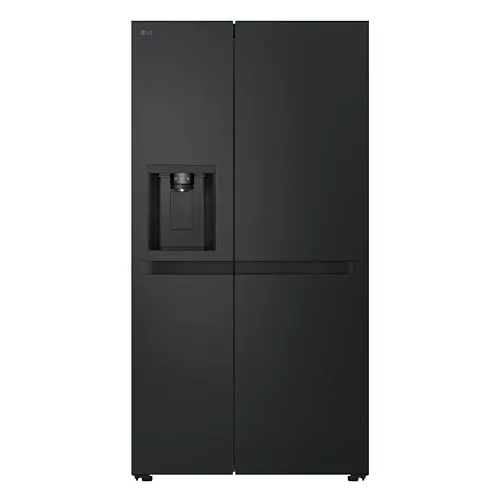 LG Side-by-Side Kühlschrank GSLC41EPPE - Kühlschrank mit 420 l Kühlraum und 221 l Gefrierraum, ausgestattet mit Total NoFrost und integrierter LED-Innenbeleuchtung für optimale Lagerbedingungen.