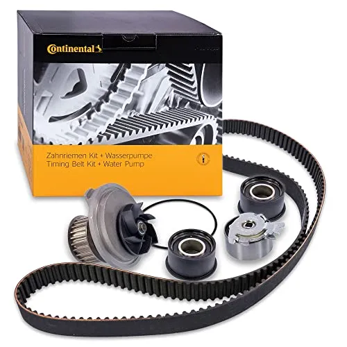 CONTITECH CT870WP2 Wasserpumpe + Zahnriemensatz - Auto-Zahnriemen-Kits mit langlebiger Wasserpumpe und Zahnriemen für optimale Motorleistung und Zuverlässigkeit.