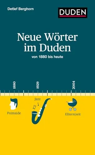 Neue Wörter im Duden: von 1880 bis heute - Duden Sachbuch - Soziologie-Referenz mit umfassender Sammlung neuer Wörter, die die sprachliche Entwicklung und den gesellschaftlichen Wandel dokumentiert.