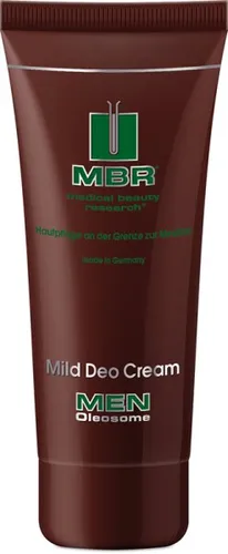MBR-Medical-Beauty-Research Herrenpflege Men-Oleosome Mild Deo Cream 50 ml - Medizinische Körperpflege mit milder Formel, ideal für empfindliche Haut. Langanhaltende Frische und Pflege, zieht schnell ein und hinterlässt keine Spuren.