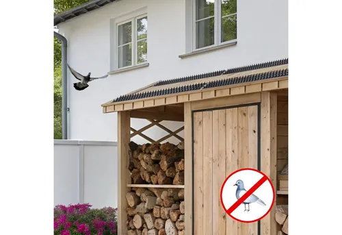 Bambelaa! Vogelabwehr Spikes - Effektive Taubenabwehr für Balkon und Garten - Schützen Sie Ihren Balkon und Garten mit den Bambelaa! Vogelabwehr Spikes. Diese robusten, wetterfesten Spikes sind einfach zu montieren, kürzbar und bieten eine tierfreundliche Lösung zur Abwehr von unerwünschten Vögeln.