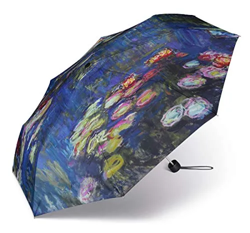 happy rain Regenschirm, Motiv Claude Monet Seerosen