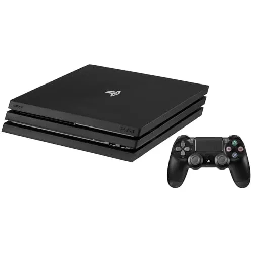 Sony PlayStation 4 Pro Konsole 1 TB - Schwarz - Konsolen Gaming der nächsten Stufe mit 4K und HDR-Unterstützung. Erlebe packende Grafiken und unglaubliche Details für ein unvergleichliches Spielerlebnis.