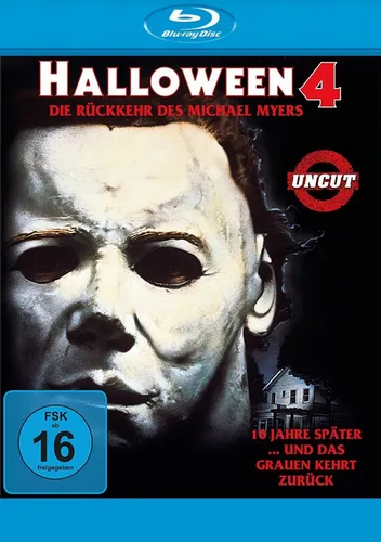 Halloween 4 - Die Rückkehr des Michael Myers # BLU-RAY-NEU