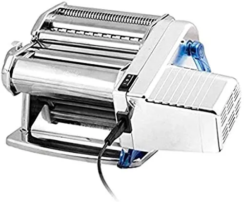 Imperia 650 Nudelmaschine Set - Silber Schwarz, komplettes Set für selbstgemachte Nudeln mit Duplexschneider und sechs Stärken