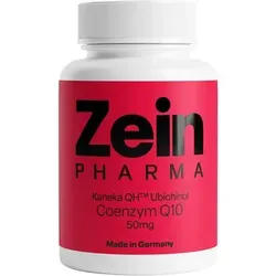 Coenzym Q10 50mg von ZEINpharma - Hochreines KanekaTM Ubichinol, unterstützt die Energieproduktion und wirkt antioxidativ