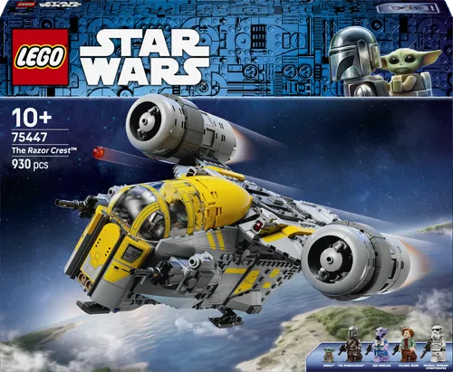 LEGO® Star Wars™ 75447 - Razor Crest™ - Ab 26.04.2026 erhältlich! - Vollständiges Set mit 930 Teilen für kreative Bauabenteuer. Perfekt für Star Wars-Fans ab 10 Jahren. Verpackt in einer ansprechenden Schachtel.