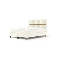 maison de rêve Boxspringbett   , creme , Maße (cm): B: 145 H: 123
