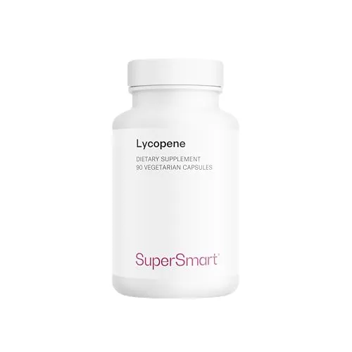 Lycopin - Antioxidativer Stress - 10% Tomaten-Lycopin-Extrakt - Antioxidant Lycopin, mit 10% Lycopin zur Bekämpfung von freien Radikalen und Unterstützung der Prostata-Gesundheit, vegan und glutenfrei für eine natürliche Ergänzung.
