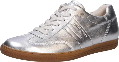 Paul Green 5350 METALLIC Gr. 36 Damen-Sneaker - Stylische Damen-Sneaker aus hochwertigem Metallicleder mit bequemem Leder-Innenfutter und Frottee für optimalen Tragekomfort.