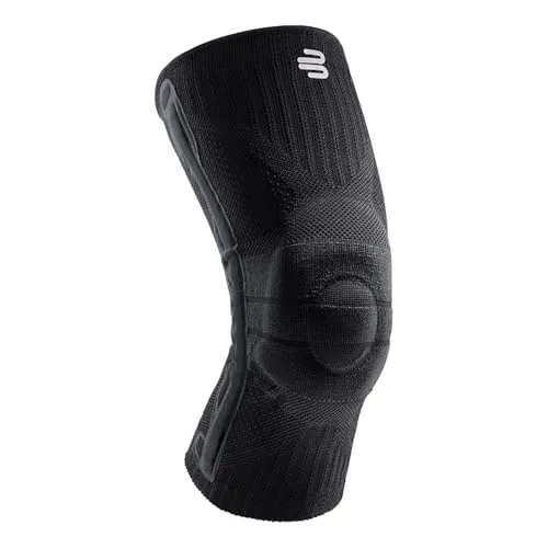 BAUERFEIND Kniebandage „Knee Support“ mit Silikonring - Medizinische Verbrauchsmaterialien für Knie, bietet mehr Stabilität und Schutz vor Verletzungen. Ideal für Sportarten wie Fußball, Joggen und Basketball – mit innovativem Silikonring zur Entlastung der Kniescheibe.
