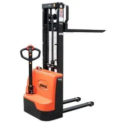 Schefer Deichselstapler EGV ECO - Elektro Hubwagen 1500kg - Transportgeräte & Rampen, wendig und ideal für enge Räume, mit aufrechter Deichselposition für ergonomisches Arbeiten und 4 Stunden Betriebsdauer.