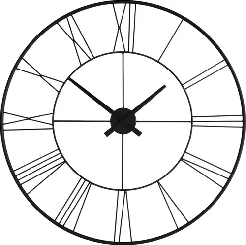 Industriestil Wanduhr ARATIO, Ø 70 cm - Große Wanduhr im Industrie-Design mit Quarzwerk – minimalistisches und elegantes Highlight für jeden Raum, einfach zu reinigen und in zwei Farben erhältlich.