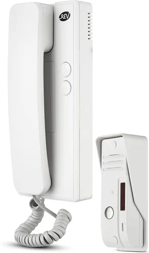 REV Türsprechanlage AD-201: Moderne Türkommunikation - Haus-Alarmanlagen mit hochwertiger Audioqualität und einfacher Installation für mehr Sicherheit und Komfort in Ihrem Zuhause.
