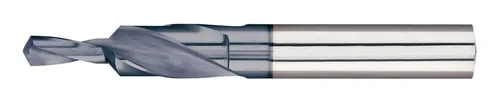 Fortis Kurzstufenbohrer HSS M3 Durchgangsloch 90 Grad TiAlN