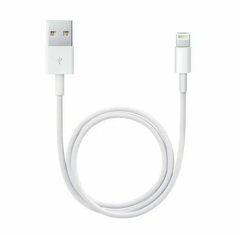 Lightning USB-Datenkabel 1m für Power Adapter Netzteil MD818 Smartphone-Ladegerät (USB-Kabel, 1-tlg)