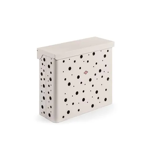Wesco Wäschebox Duo 2 Sand matt – Wäschesammler aus Stahlblech - Praktischer Wäschesammler mit 2 x 32 L Volumen aus robustem Stahlblech. Ideal für eine stilvolle und ordentliche Wäscheorganisation im Zuhause.