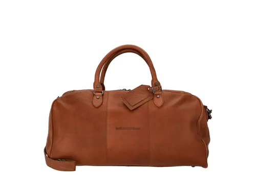 The Chesterfield Brand Wax Pull Up Weekender Reisetasche 53 cm - Braun - Hochwertige Leder-Reisetasche für stilbewusste Reisende, ideal für Kurztrips und Wochenendausflüge.