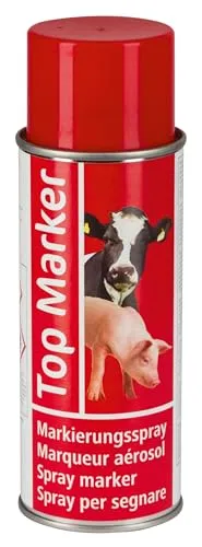 Kerbl Viehzeichenspray Markierungsspray 200ml rot TopMarker 20124