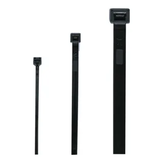 Cimco Kabelbinder 9,0x780mm,sw 18 1890 - Kabelbinder, 100 Stück im Pack, ideal für eine sichere und ordentliche Kabelorganisation in jedem Haushalt oder Büro.