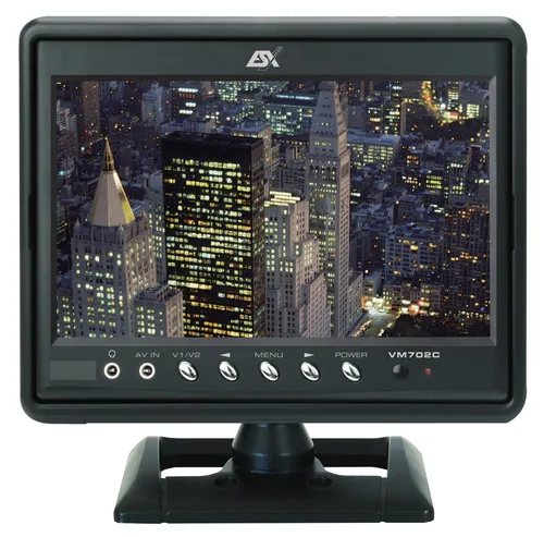 VM702C 7'' TFT-Monitor - Car-Multimedia-Systeme mit 1400x234 px Auflösung, inklusive Fernbedienung und praktischem Montagefuß für einfache Installation