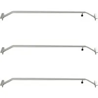 TRUTZHOLM Autoplane 3x Alu-Bügel XL verstellbar 1300 - 2100mm - Praktisches Set mit 3 verstellbaren Alu-Bügeln für Anhängerplanen, geeignet für eine Breite von 1300 - 2100mm. Ideal für den sicheren Transport und Schutz Ihrer Ladung.