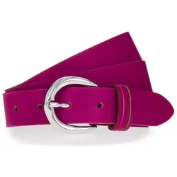 Tamaris Gürtel Essential Classics TB0001L01 Damen Gürtel Uni - Damengürtel in 30 mm, ideal für einen casual Look. Aus pflanzlich gegerbtem Leder mit Logo-Prägung für stilbewusste Frauen.