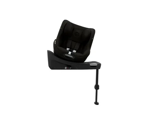 Cybex Sirona Gi i-Size Kindersitz - Schwarz, sicher und komfortabel - Kindersitz für 3 Monate bis 4 Jahre, bietet bis zu 50% mehr Sicherheit bei Frontalaufprallen, 360°-Drehbarkeit für einfaches Ein- und Aussteigen, luftdurchlässige Materialien für optimalen Komfort.
