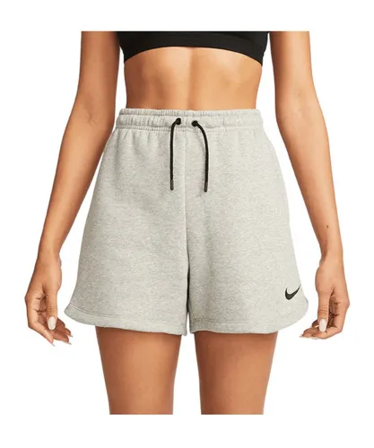 Nike Damen W Nk FLC Park20 Kz Shorts - Trainingsbekleidung mit Kordelzug für individuelle Passform und Reißverschlusstaschen für sichere Aufbewahrung deiner Essentials.