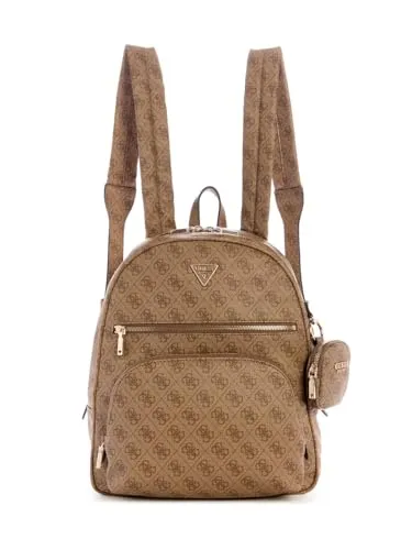 Guess Power Play II Daypack mit Laptopfach 36 cm - Beige - Rucksack mit praktischem Laptopfach, stilvolles Design und ideal für Schule oder Freizeit.