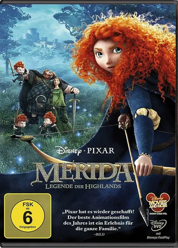 DVD Walt Disney MERIDA - Legende der Highlands # TOP ++NEU