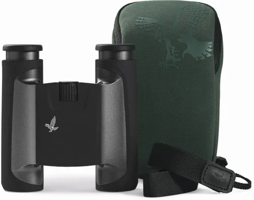 Swarovski CL Pocket 10x25 anthracite + WN WILD NATURE - Fernglas mit 10-facher Vergrößerung, kompakt und ideal für Naturbeobachtungen unterwegs.