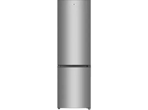 Gorenje RK4182PS4 - Kühl-Gefrier-Kombination freistehend, 269 Liter Volumen, elegante graue Edelstahloptik und energieeffizient mit 4-Sterne Gefrierfach