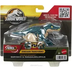 Jurassic World Fierce Changers Dinozaur 2w1 HLP09 - Blau/Grau