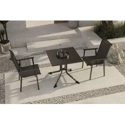KETTLER Garten-Essgruppe Exklusivmodell BasicPlus 2026 - Elegante Garten-Essgruppe von KETTLER, perfekt für Terrasse und Balkon. Mit robustem, pflegeleichtem Material und praktischer Klappfunktion für platzsparendes Verstauen. Ideal für gesellige Stunden im Freien.
