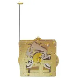 Hermle Heimuhrwerk 261-080, 8-Tage Pendeluhr mit Glockenschlag - Tischuhren mit 8-Tage Heimuhrwerk, 25cm Pendel und melodischem Glockenschlag für stilvolle Zeitmessung.