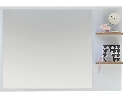 Pelipal Noventa Spiegel mit Ablage 74,5x100 cm - Badezimmerspiegel mit praktischer Ablage für zusätzlichen Stauraum, ideal für ein modernes Badezimmerdesign